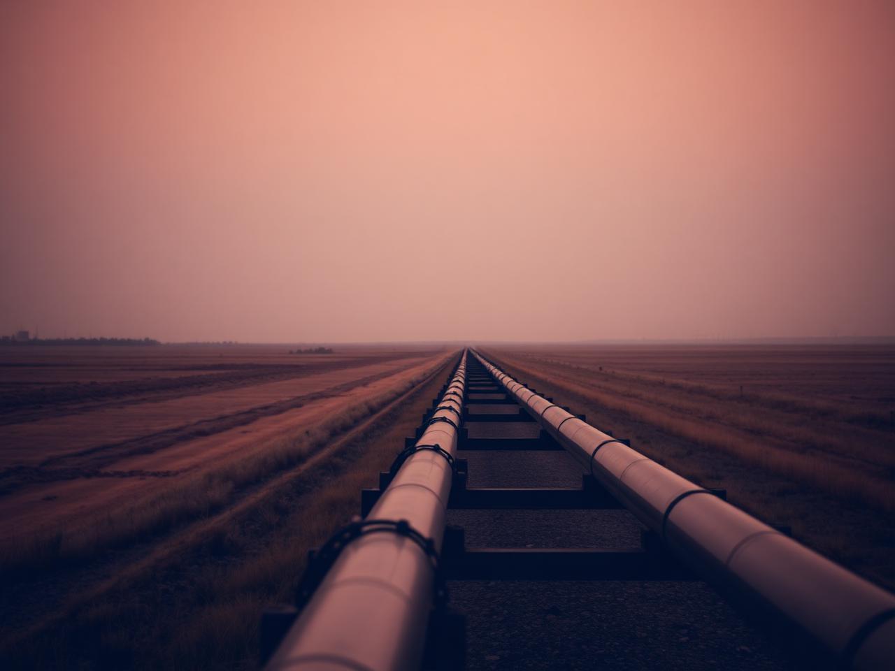 Crude oil pipeline infrastructure in the Venezuelan heavy oil belt